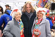 Musiker Roland Hefter auf der Party auf dem Viktualienmarkt zum Faschingsauftakt am 11.11.2019  (©Foto: Martin Schmitz)